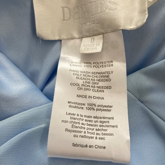 David's Bridal Bridesmaid Dress - Picture 4 of 7